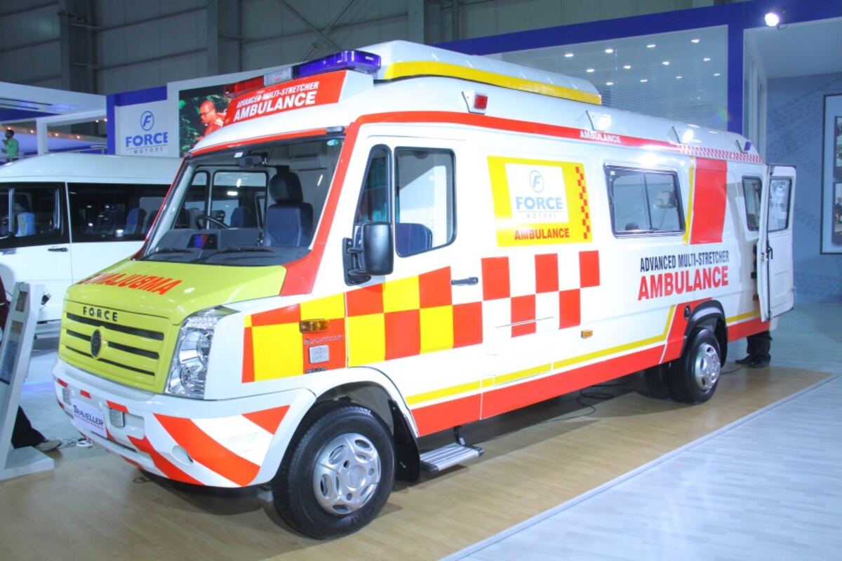 Well equipped ambulance fleet in Noida